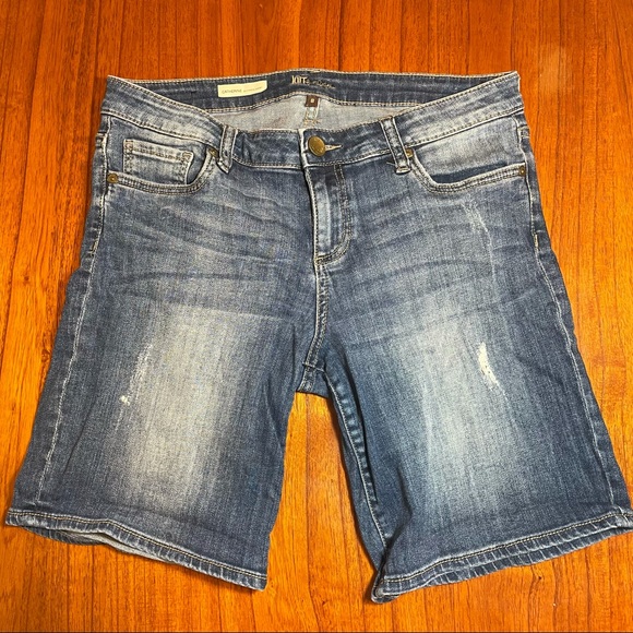 Kut from the Kloth Pants - Kut from the Kloth distressed Catherine boyfriend jean shorts
